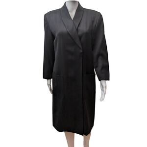 KORS Italy Blazer Dress Size 6 Wool Business Casual Professional Quiet Luxury